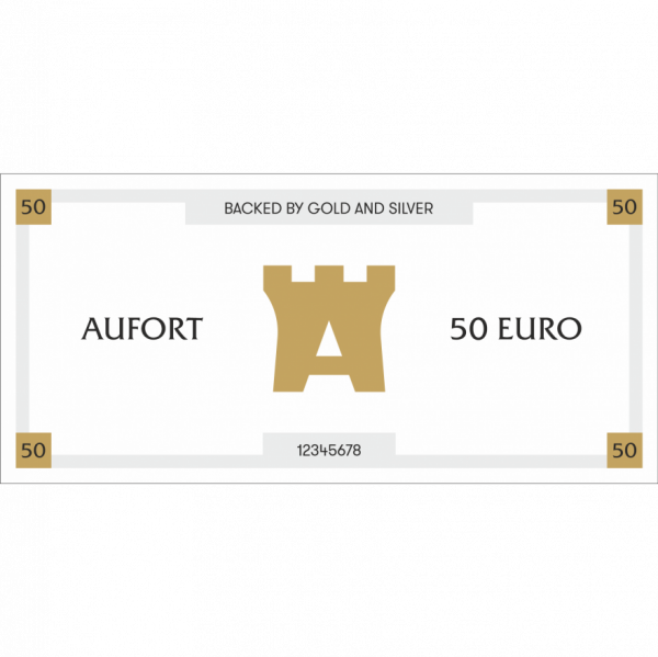 Aufort kinkekaart 50 €